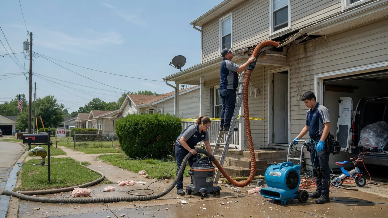 Water Damage Restoration in Parsons, KS near me